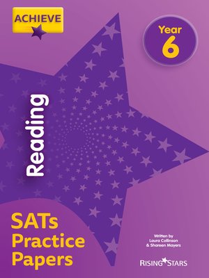 cover image of Achieve Reading SATs Practice Papers Year 6